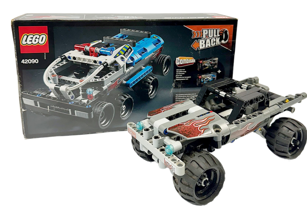Set technic LEGO Technic 42090 con caja y auto de juguete detallado ideal para fans de technic lego technic.