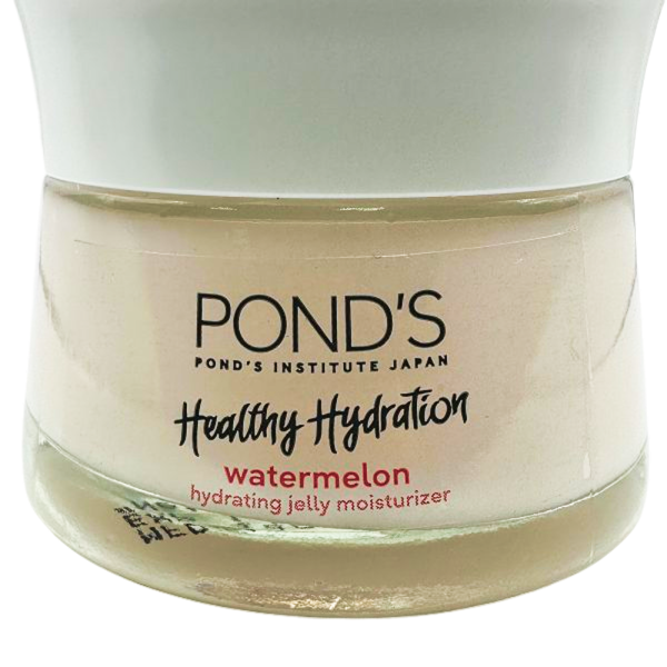 Pond’s Vandmelon Gel-Fugtighedscreme, bedst ansigtscreme til fugt og friskhed, vist på produktets emballage.