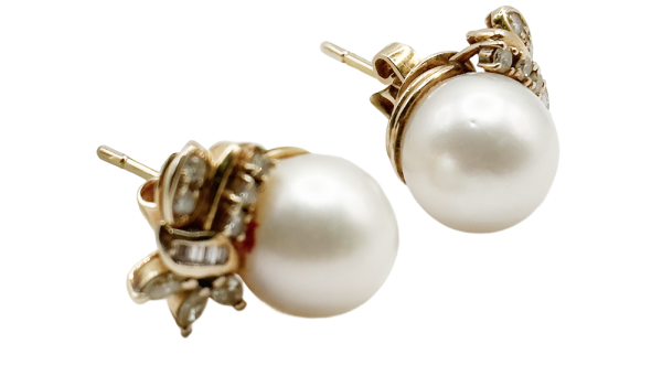 Pendientes de Oro con Perla - Image 4