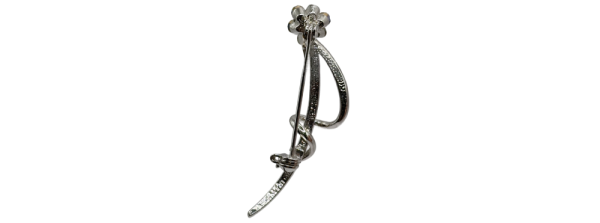 Broche Floral con Cristales - Image 3